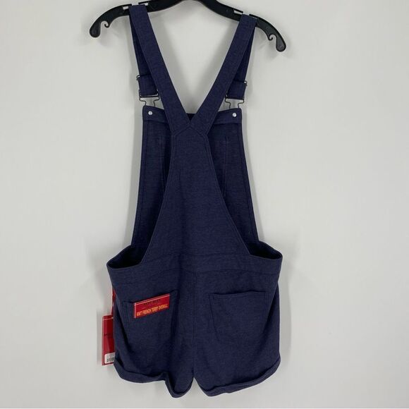 Anti-Blue by Blue Spice Women’s Knit French Terry Shortalls size M - Picture 4 of 4
